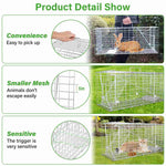 Large Live Animal Traps,Humane Animal Trap-51.2inch