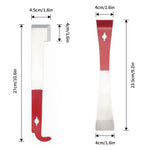 Bee Hive Tool 2PCS-J Hook Bee Frame Lifter and Scraper