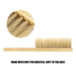 Bee Hive Brush with Wooden Handle - Beekeeping Tool for Beekeepers -2 PCS