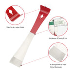 Bee Hive Tool 2PCS-J Hook Bee Frame Lifter and Scraper