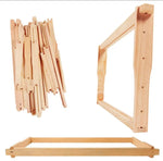 Beehive Medium Frames Langstroth Size - Unassembled - 10 Pack