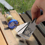 Beekeeping Bee Queen Cage Catcher Stainless Steel Clip -6pcs