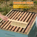 Bee Hive Brush with Wooden Handle - Beekeeping Tool for Beekeepers -2 PCS