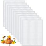 10 Pcs 10 Frame Plastic Queen Excluder-White