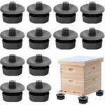 Beehive Stands Sturdy Beehive Feet Stands Hive Tools for Beekeeper-3 Sets/12Pcs