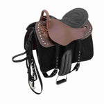 Full Set of Saddle Accessories Cow Leather Big Horse,Horse Saddle Pad