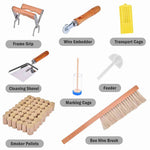 Beekeeping Supplies Tools Kit for Beekeeper -19 Pcs