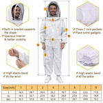 Professional Bee Suit for Men Women with Glove &Ventilated Hood