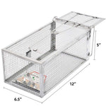 Rat Trap,Mouse Voles Hamsters Live Cage Catch and Release 1-Pack