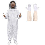 Professional Bee Suit for Men Women with Glove &Ventilated Hood