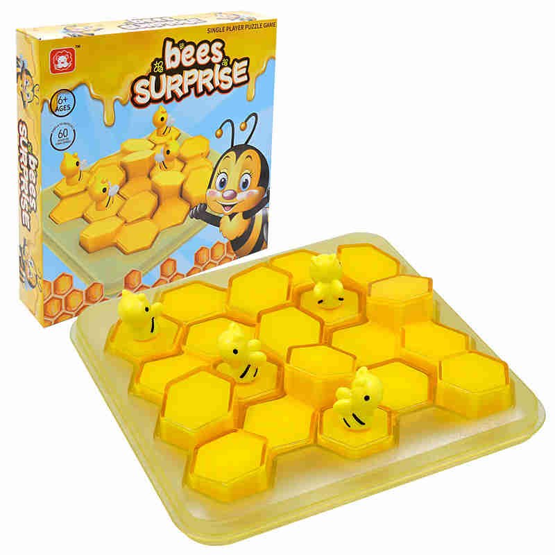Bee Honey Collecting-Tabletop Dexterity Board Game for Kids