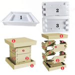 Concrete Bee hives Mold 17.7 * 17.7inch