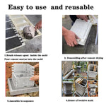 Concrete Bee hives Mold 17.7 * 17.7inch