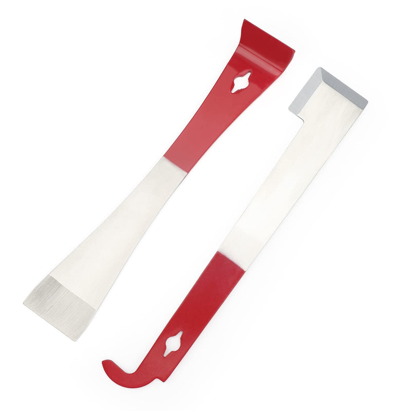 Bee Hive Tool 2PCS-J Hook Bee Frame Lifter and Scraper