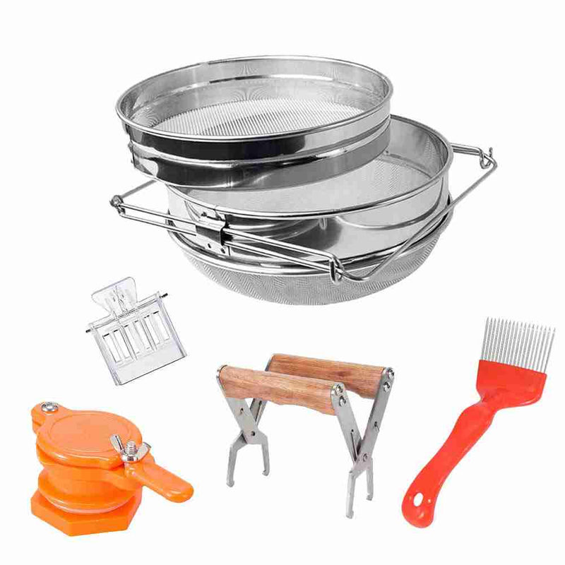 Honey Harvesting Beekeeping Starter Tool Kit Set 5-in-1