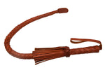 Horsewhip Horse Whips Bullwhip Handmade Tassels Braided Real Leather Harness for Riding Crops Horse Eqauestrian