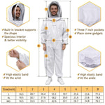 Professional Bee Suit for Men Women with Glove &Ventilated Hood