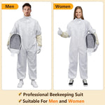 Professional Bee Suit for Men Women with Glove &Ventilated Hood